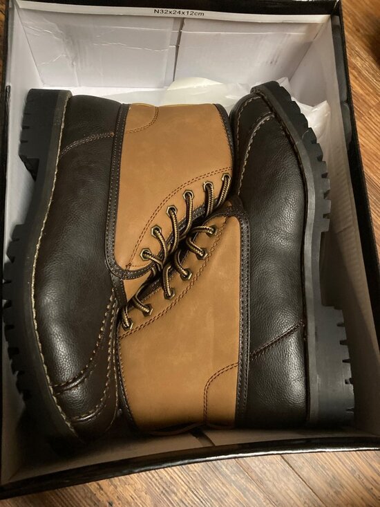 Steve Madden Boots Cornel Duck Brown Men\'s Size 7 US New In Box main image 8